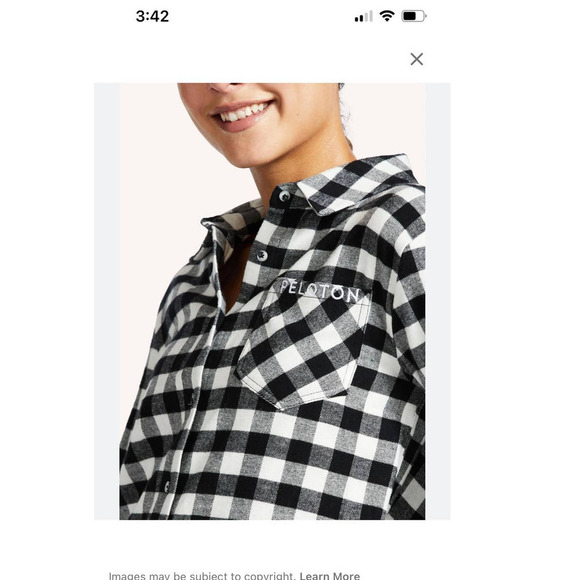 Women’s Peloton Flannel Shirt / FA221 - Picture 13 of 13